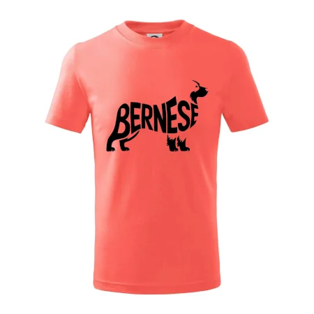 Bernese Mountain Dog nápis v tele