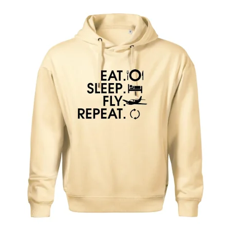 Eat sleep fly repeat