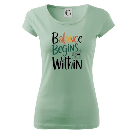 Balance begins within