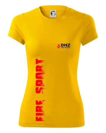 DHZ (oheň, firesport, názov sboru - vlastný nápis)