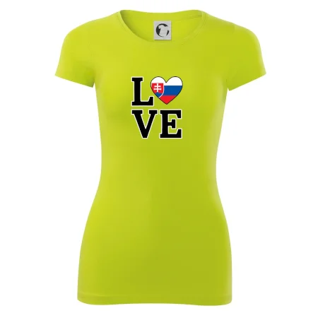 Love Slovenská vlajka