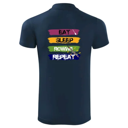 Eat sleep rowing repeat farebné