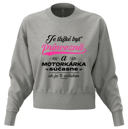 Je ťažké byť princezná motorkárka