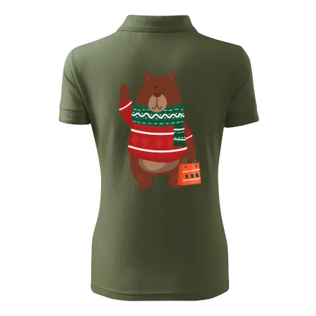 Medveď s darčekom