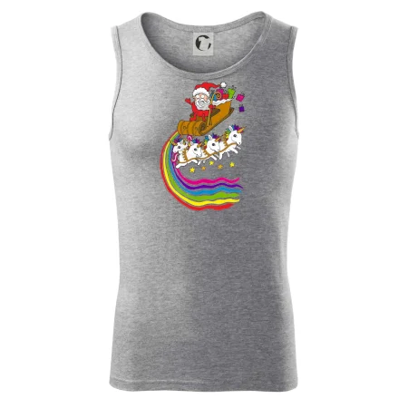 Santa a jednorožce (Pecka design)