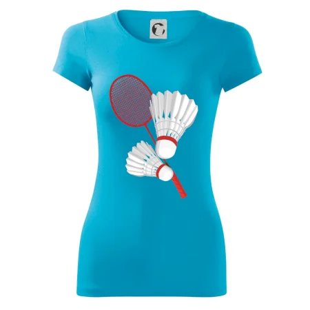 Bedminton - pálka a košík