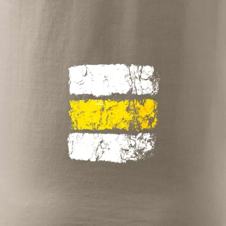 Turistická značka - žltá