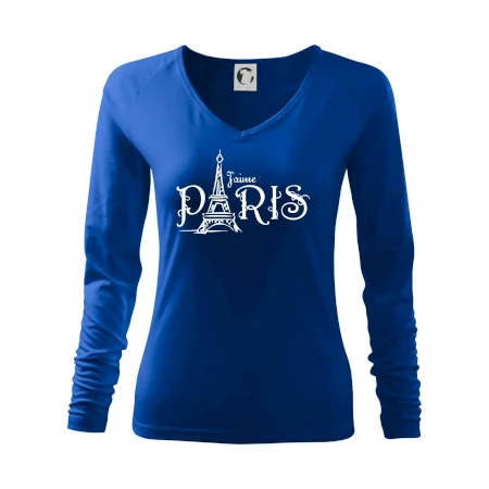 Paris nápis Eiffelovka rovný