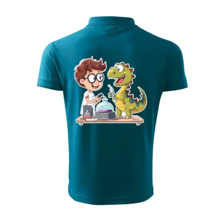 Chemik a dinosaurus - chlapec