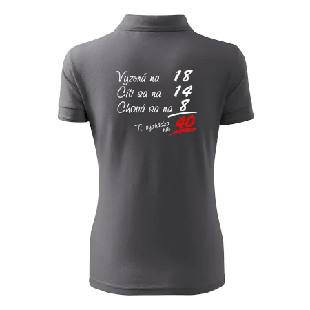 Vyzerá, cíti sa, chová sa - 40 rokov