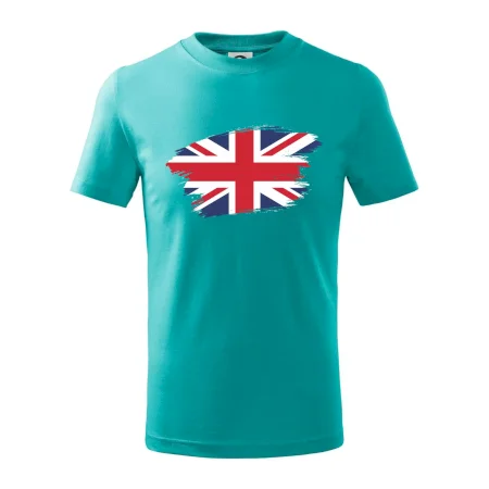 Britská vlajka roztrhaná
