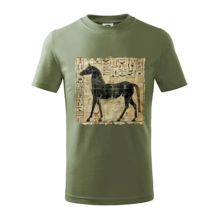 Egyptské hieroglyfy kôň