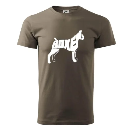 Boxer nápis v tele