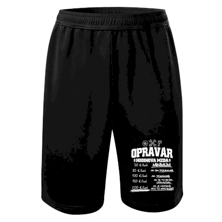 Hodinová mzda - opravár