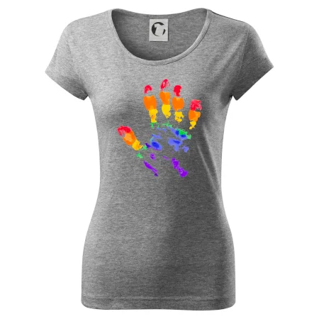 LGBT hand print