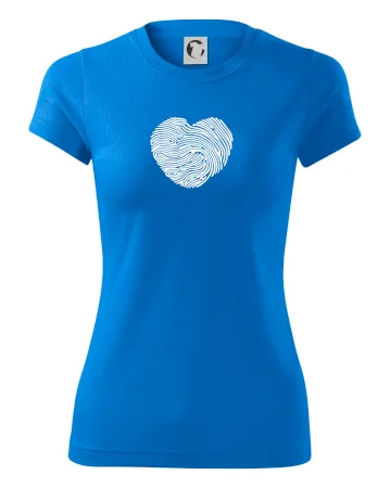Odtlačok prsta srdce
