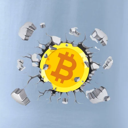 Bitcoin v tričku