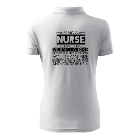 Being a nurse - bike