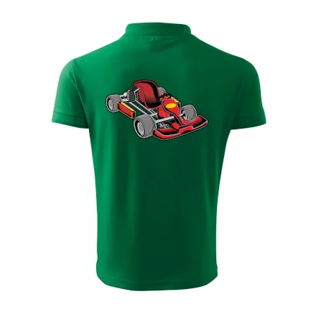 Motokára červená