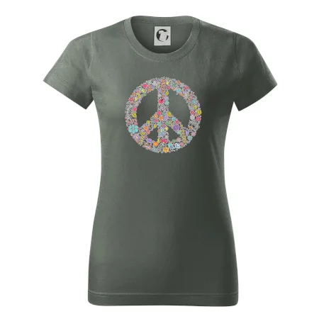 Peace symbol lístočky
