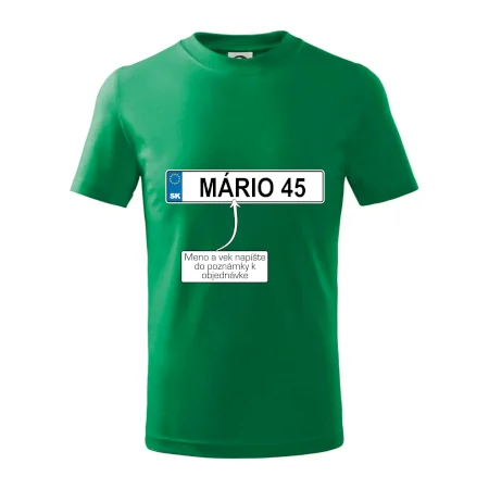 ŠPZ Meno a vek