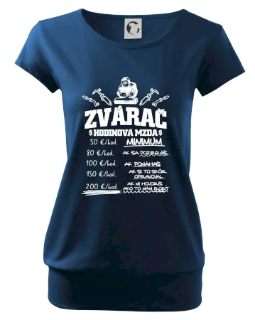 Hodinová mzda zvárač