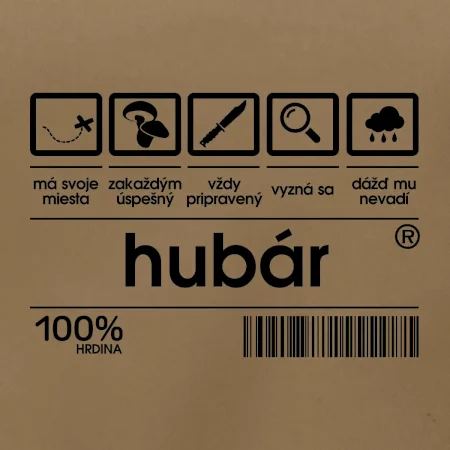 Čiarový kód - Hubár