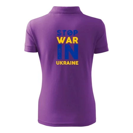 Farebný nápis Stop war in ukraine
