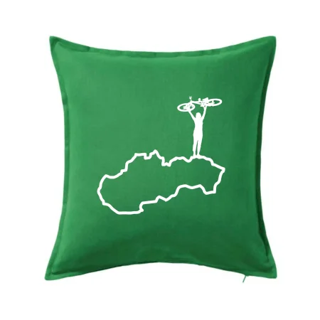 Mapa Slovenska - cyklista