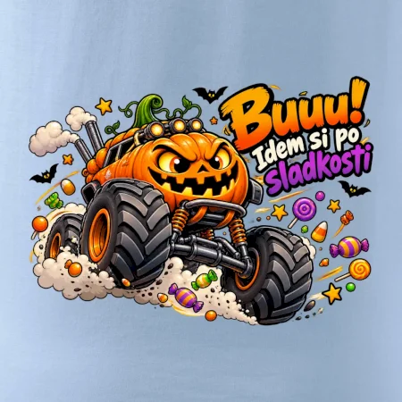 Buuu idem si po sladkosti tekvicový monster truck