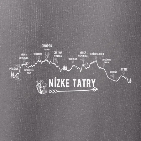 Profil kopca - Nízke Tatry