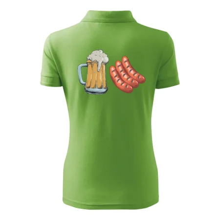 Pivo a klobása