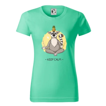 Yoga - keep calm kreslený