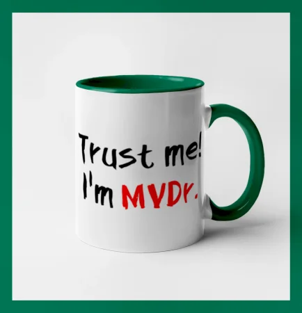 Trust me I´m  MVDr. / Ver mi som MVDr.