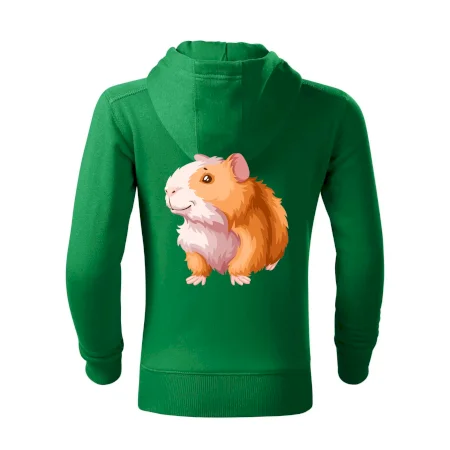 Morča - kreslené, bielo oranžové