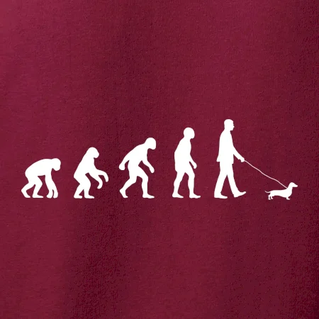 Jazvečík Evolúcia muž