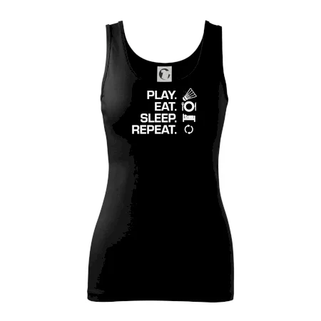Play Eat Sleep Repeat badminton