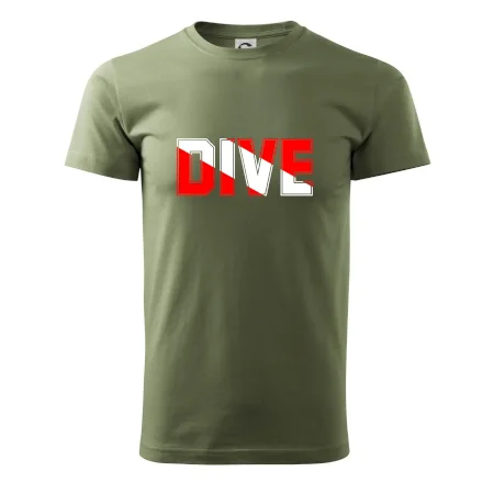 Dive nápis vlajka