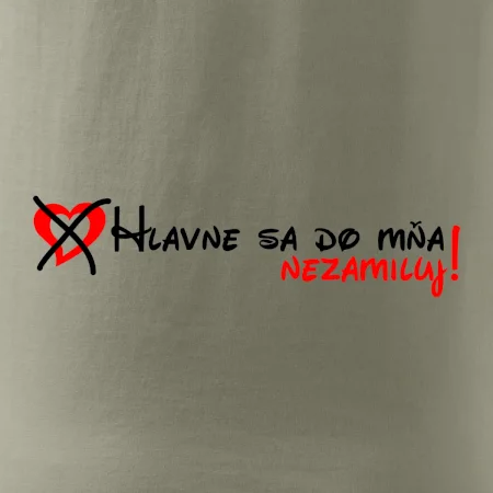 Hlavne sa do mňa nezamiluj - v riadku