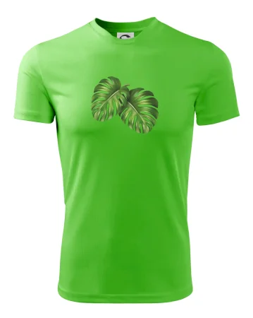 Monstera - dva listy