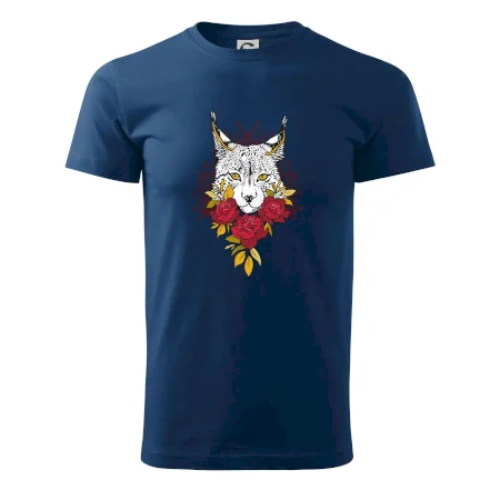 Rys s červenými ružami (Pecka design)