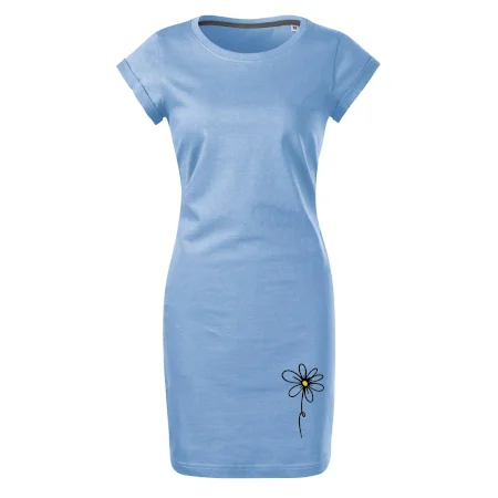 Kopretina - dole na výšku