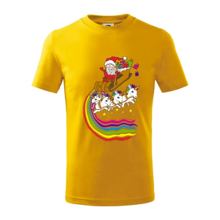 Santa a jednorožce (Pecka design)