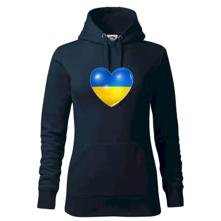 Ukrajina srdce vlajka