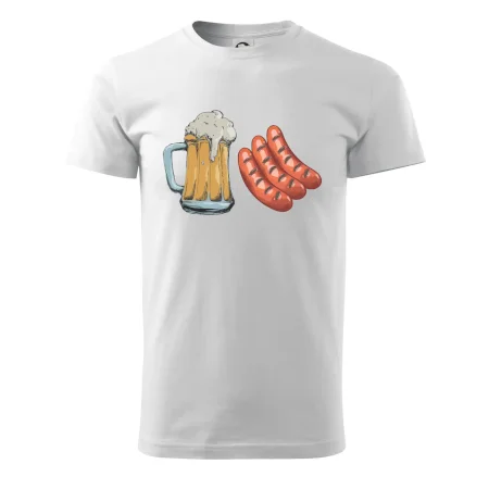 Pivo a klobása