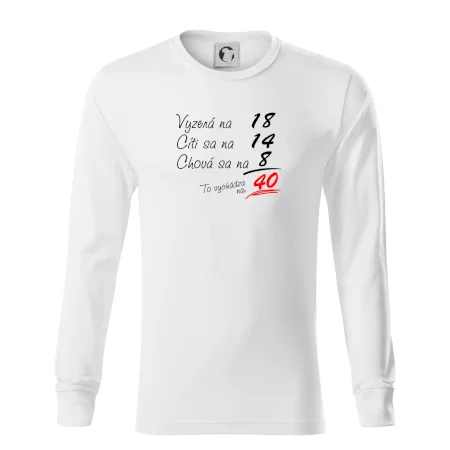 Vyzerá, cíti sa, chová sa - 40 rokov