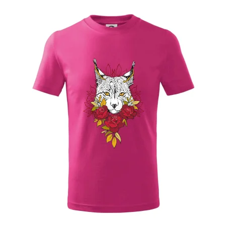 Rys s červenými ružami (Pecka design)