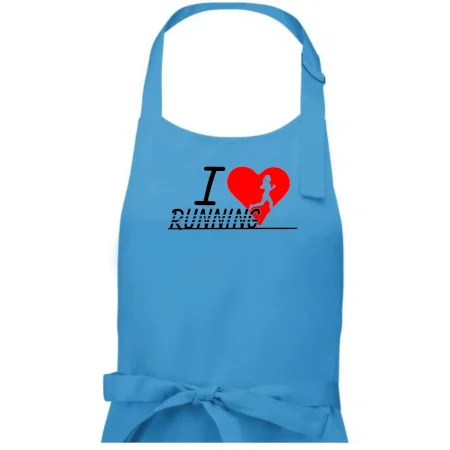 I love running dievča