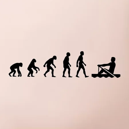 Evolúcia veslovanie 1 človek