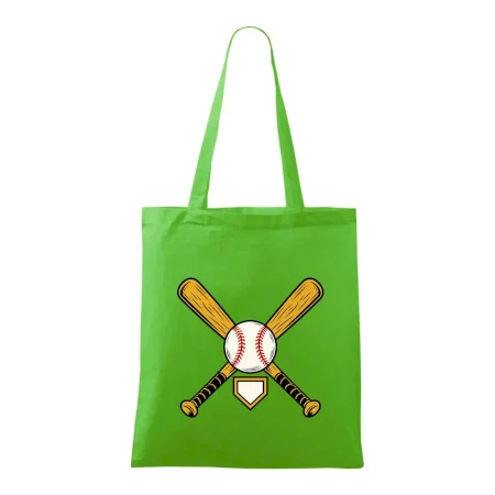 Zkřížené baseballové pálky a míček